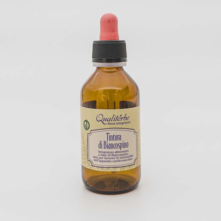 Qualiterbe Hawthorn Drops | Qualiterbe Tintura di Biancospino Drops in organic alcohol without preservatives. To calm the cardiovascular system. In case of nervousness, stress and anxiety.